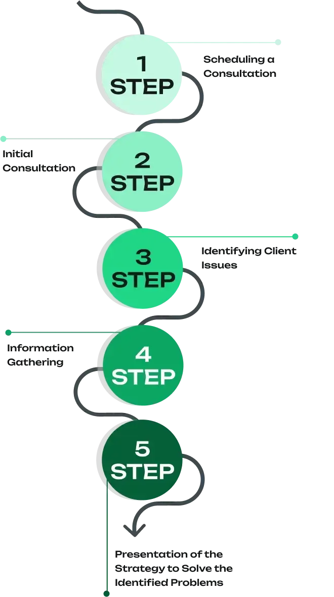 STEP-BY-STEP PROCCESS OF Accounting and Tax Consulting